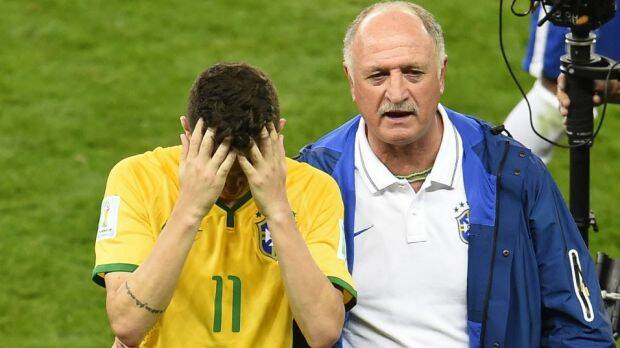 Luiz Felipe Scolari, who said he is interested in the Australian coaching job, called Brazil's 7-1 loss to Germany as the "worst day of his life". Photo: AFP