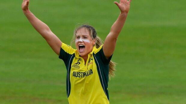 Secret weapon: Ellyse Perry was again in fine form. Photo: Stu Forster
