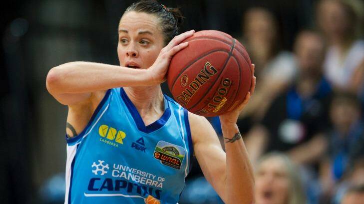 Kristen Veal played through injury to help Canberra's finals quest. Photo: Jay Cronan