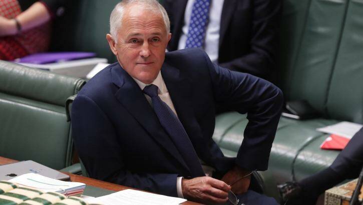 "I think it has become almost a cult of excessive executive, CEO remuneration": Prime Minister Malcolm Turnbull  Photo: Andrew Meares