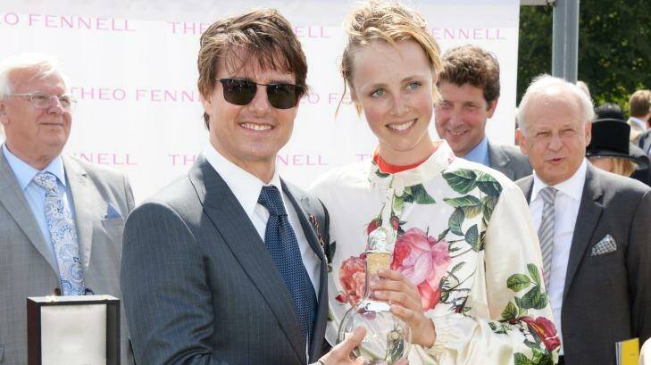 Model, writer and jockey Edie Campbell won the 2014 Magnolia Cup, which was awarded by Tom Cruise.