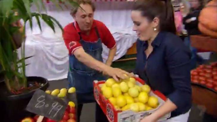 Camilla went from having no lemons, to all of the lemons. Photo: Channel 7