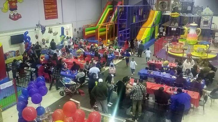 Several parents are in hospital after a fight inside Lollipop's Playland & Cafe in Wetherill Park. Photo: Facebook