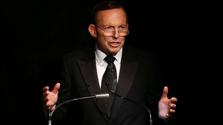 "We live in an uncertain world,": Tony Abbott. Photo: Matt King