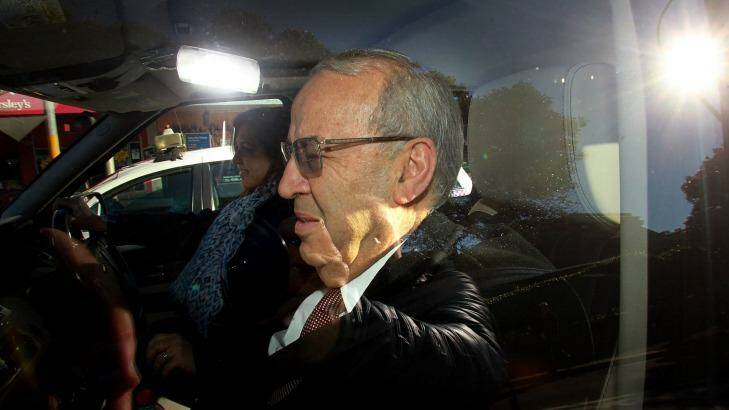 Eddie Obeid leaves Darlinghurst court after being found guilty of misconduct in public office. Photo: Ben Rushton