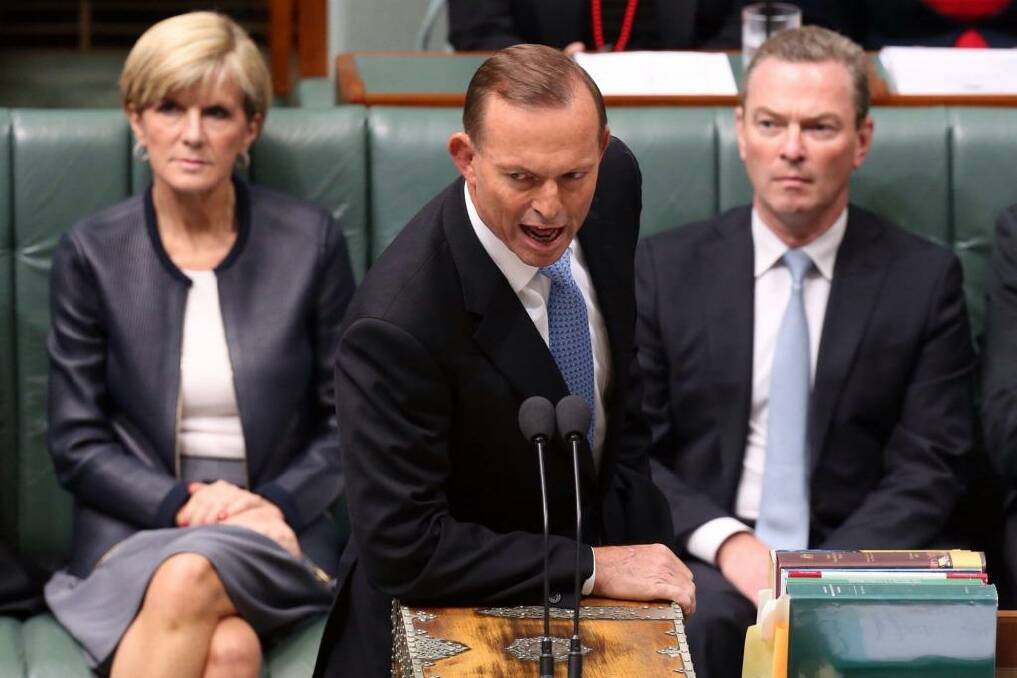 Prime Minister Tony Abbott told Parliament the jump in the jobless rate was "disappointing". Photo: Andrew Meares