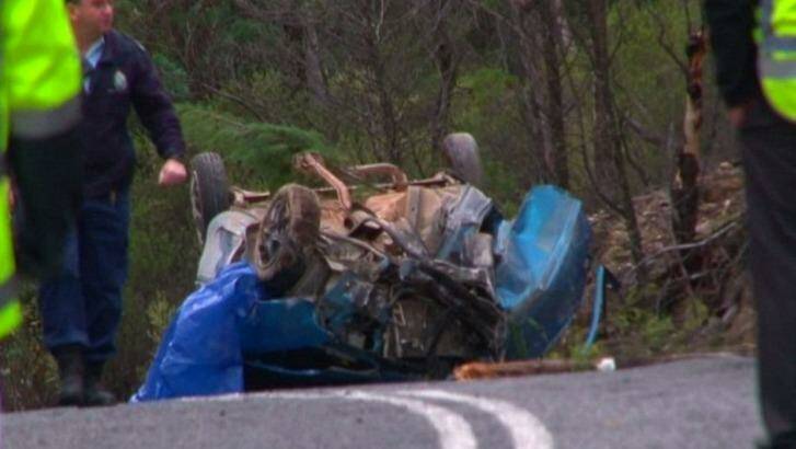 A second teenager has died after a car crash near Mudgee. Photo: TNV Video