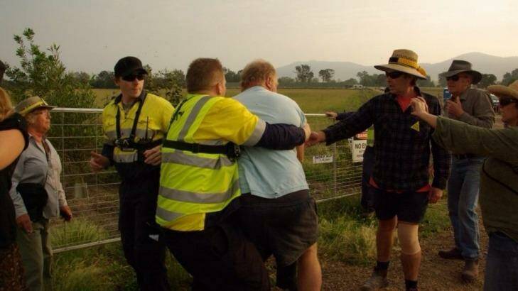 In a bind: AGL's Gloucester CSG operations face twin probes. Photo: Via Twitter user @mri58