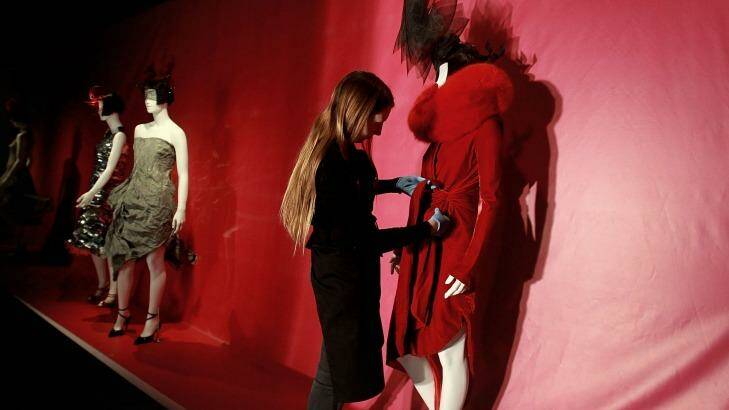 Staying put?: It has been suggested the Powerhouse may keep popular fashion exhibitions such as the current Isabella Blow show in the city. Photo: Ben Rushton