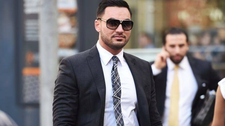 Salim Mehajer arriving at the NSW Civil and Administrative Tribunal on Tuesday.  Photo: Nick Moir