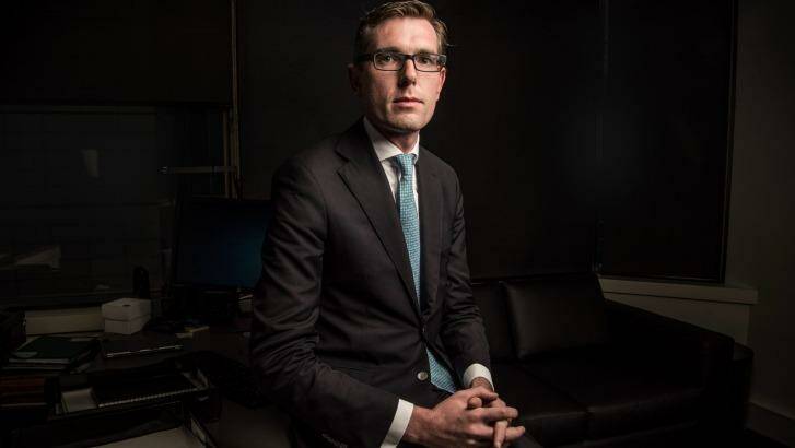 "You don't get into politics to stay still": NSW Treasurer Dominic Perrottet. Photo: Wolter Peeters