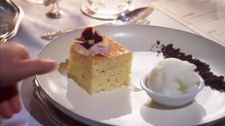 Camilla said "putting a French name on stuff" made this traditional Mexican cake "sound nice". Photo: Channel 7