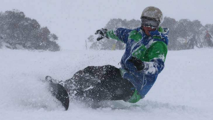 Cold front moves in on cue: Perisher among resorts expecting a decent snow dump. Photo: Andrew Meares