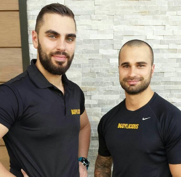 Bodylicious Bootcamp trainers Luke Saide (left) and Andrei Erzikov.