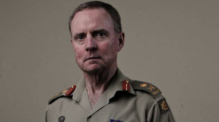Chief of Army, Lieutenant-General David Morrison says the war against Islamic State will be a long one. Photo: Andrew Meares