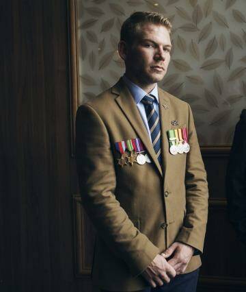 Veterans Peter Mullaly and Lee Sarich have spoken of the effects of military service. Photo: James Brickwood