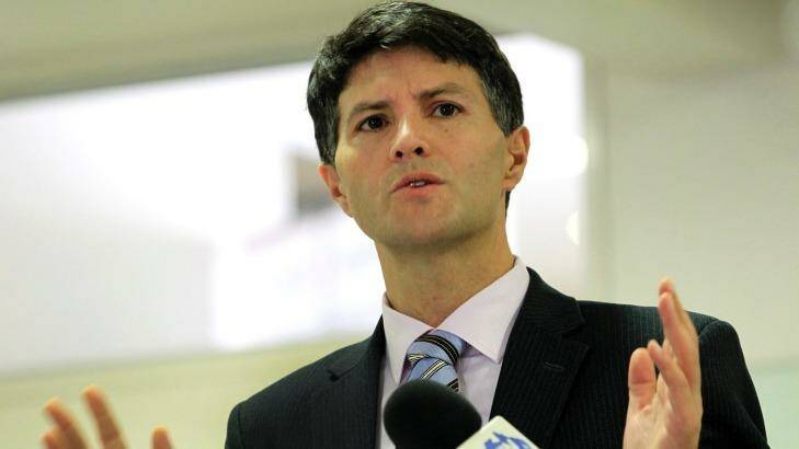 NSW Regulation Minister Victor Dominello believes Vodafone's attempts to lay the blame on a former employee are "offensively inadequate". Photo: Orlando Chiodo