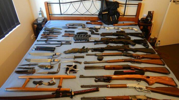 More than 80 black market guns seized in Border Force raids across the country