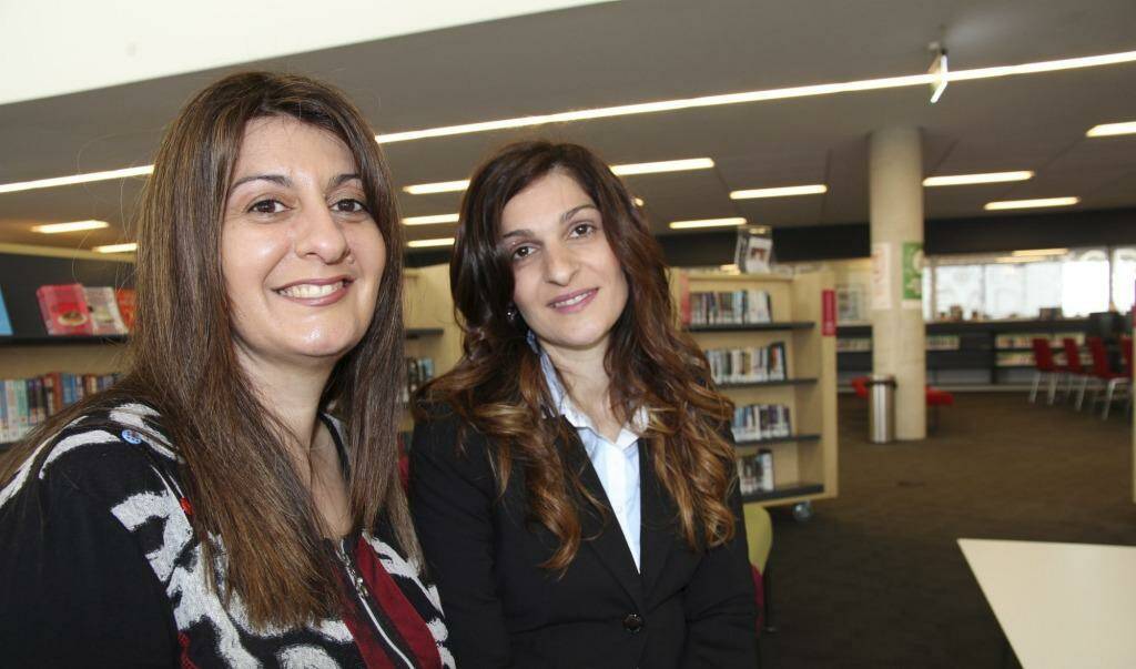 Making changes: Tania Barry, left, and Marea Ekladious are helping people in their communities use their library in a new way. Photo: none