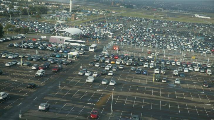 Sydney Airport makes $5221 profit per car parking space. Photo: Quentin Jones