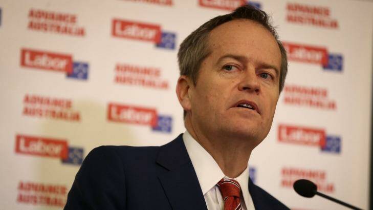 Bill Shorten will say that abolishing the Emissions Reduction Fund will represent a saving of up to $4.3 billion. Photo: Alex Ellinghausen