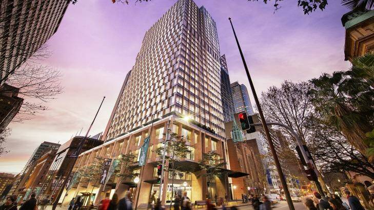 An impression of 60 Martin Place, where the co-owners Investa and Gwynvill Group have appointed Lendlease Building as the head contractor. Photo: supplied