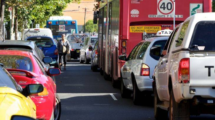 Roads in Sydney's inner south will have to cope with traffic from WestConnex. Photo: Janie Barrett 