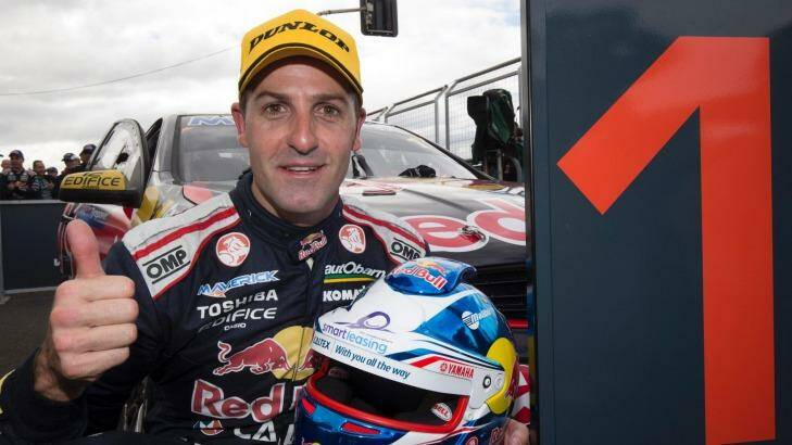 V8 Supercars champion Jamie Whincup has got get his title defence back on course. Photo: Mark Horsburgh