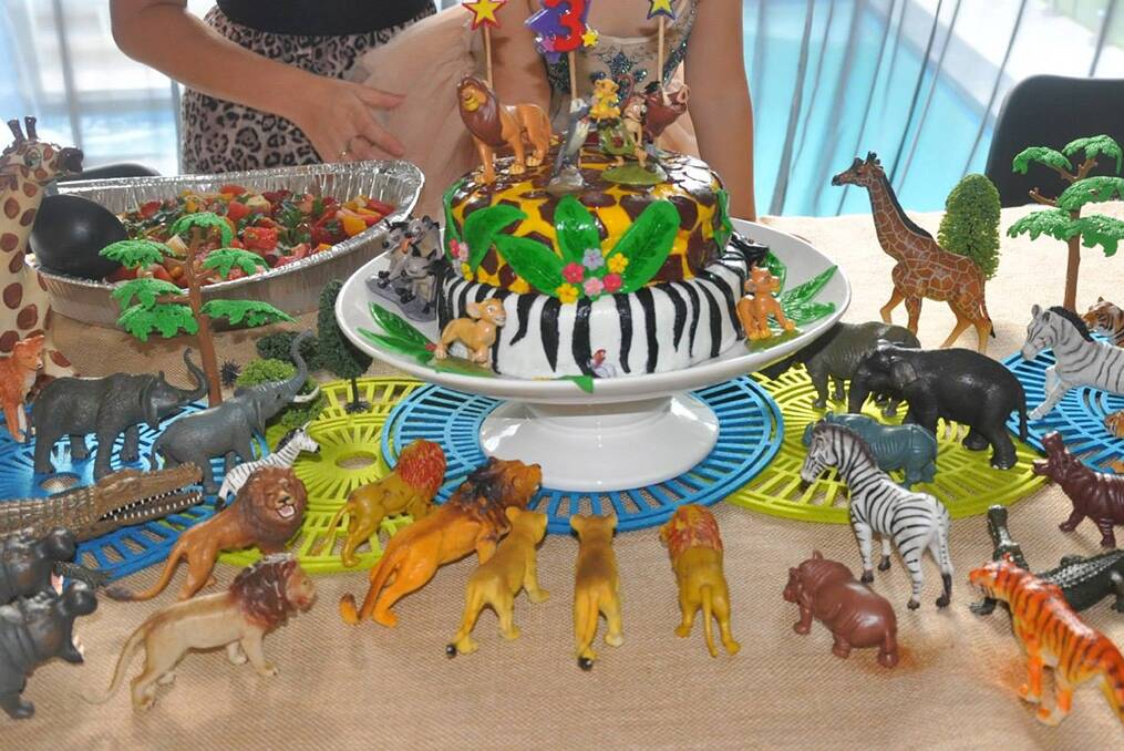 Lion King cake. Photo: Supplied