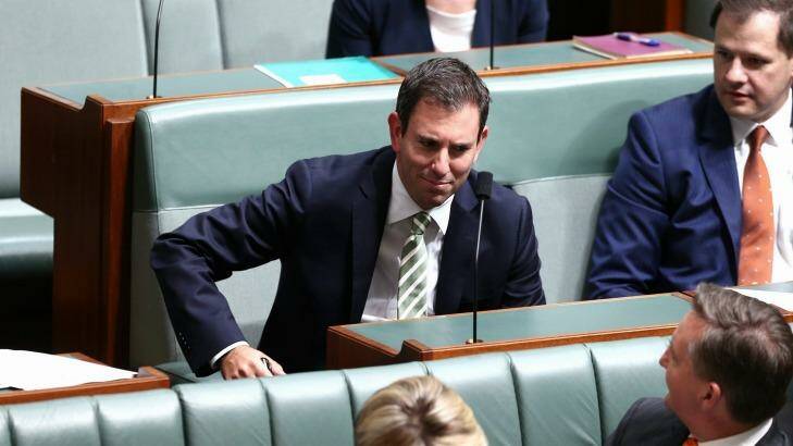 Labor MP Jim Chalmers has questioned the nature of free trade deals. Photo: Alex Ellinghausen