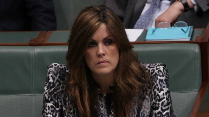 Pressure on PM to state his position: Peta Credlin says she is sympathetic to a burqa ban in Parliament House. Photo: Alex Ellinghausen