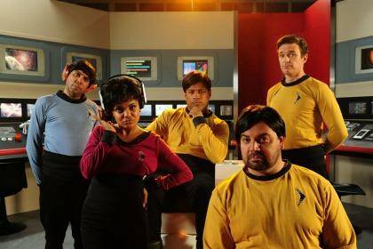 Easy to access: <i>Black Comedy</i> takes on Star Trek.