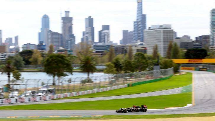 Rights until 2020: The Melbourne Grand Prix last year.  Photo: Wayne Taylor 