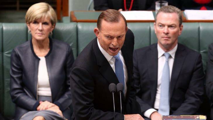 Prime Minister Tony Abbott told Parliament the jump in the jobless rate was "disappointing". Photo: Andrew Meares