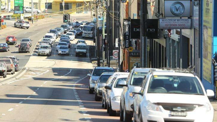 "Supposed to be a boulevard": Parramatta road. Photo: Tamara Dean 