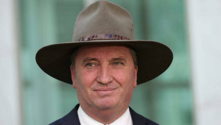 More jobs in his electorate: the agency will move to Armidale, where Deputy Prime Minister Barnaby Joyce is local MP. Photo: Andrew Meares