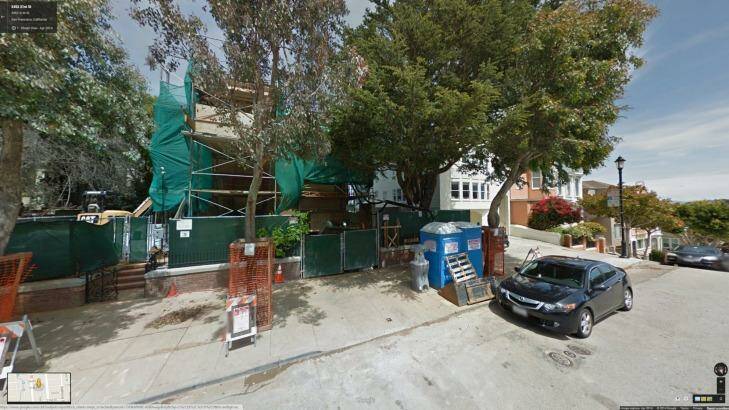 April Street View: Works on the Facebook CEO's eight-figure property have been going on for 17 months. Photo: Google Maps