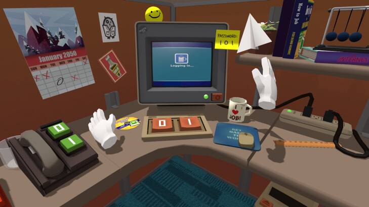 Another screengrab from Job Simulator. Photo: HTC