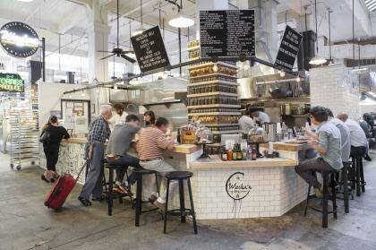 Wexler's Deli is one of the new eateries that have helped turn Los Angeles' dowdy and under-used Grand Central Market into a drawcard once more.  Photo: Photograph: Jakob N. Layman
