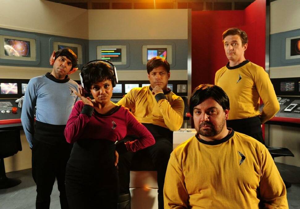 Easy to access: <i>Black Comedy</i> takes on Star Trek.