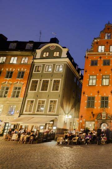 Well-seasoned: Stortorget Square in  the old town in central Stockholm.