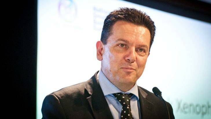 Independent senator Nick Xenophon wants a Senate inquiry into leaks from Australia's submarine contractor. Photo: Robert Shakespeare