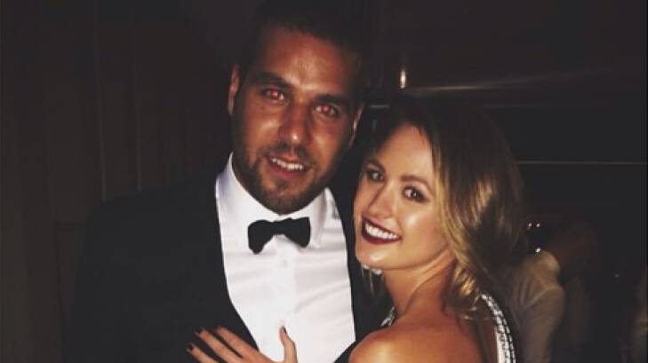 “I've been in tears on the way to work:” Jesinta Campbell opens up about how she has been dealing with fiance Lance “Buddy” Franklin’s mental health illness. Photo: Instagram/jesinta_campbell
