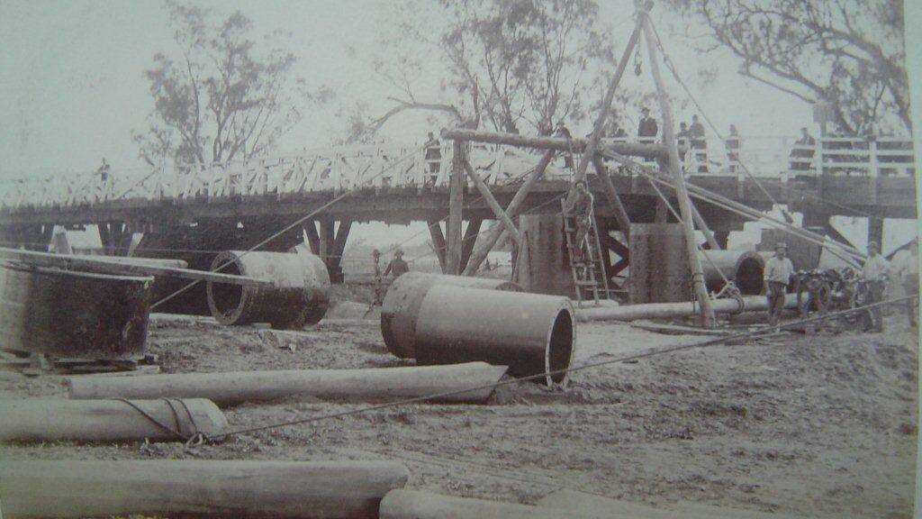Historic bridge removed from Wagga's landscape