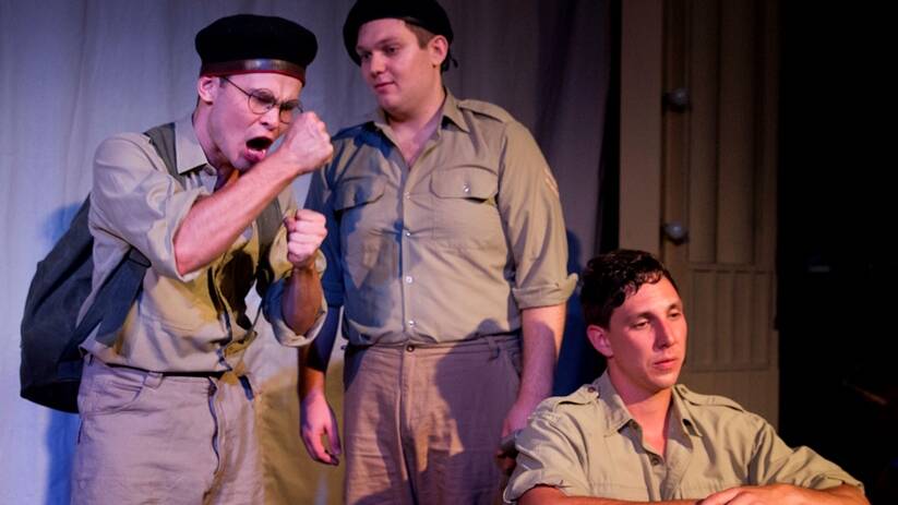 Privates on Parade at New Theatre, Newtown. Photos: Bob Seary