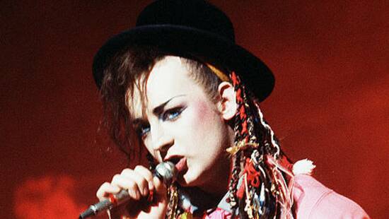Boy George in the 1980s.