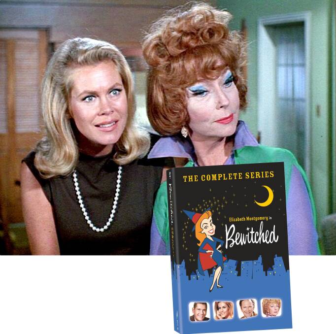 BE-TWITCHED | Elizabeth Montgomery (left) with scene-stealing Agnes Moorehead.