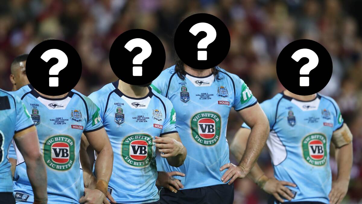 The In The Clear boys pick the players they would like to see take on Queensland. Picture: Getty Images (Image has been altered)
