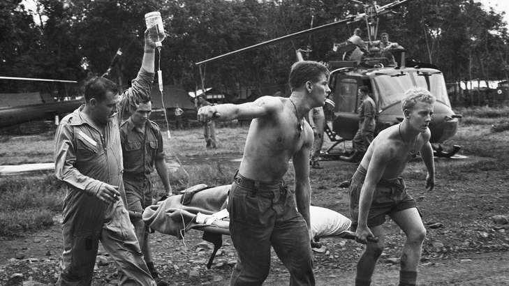 The original photo, taken in Vietnam in 1967. Photo: Courtesy of the Australian War Memorial